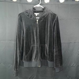 Juicy couture velour track jacket